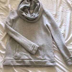 J Crew Cowl Neck Sweatshirt size S